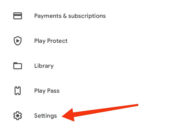 كيفية تحديث متجر قوقل